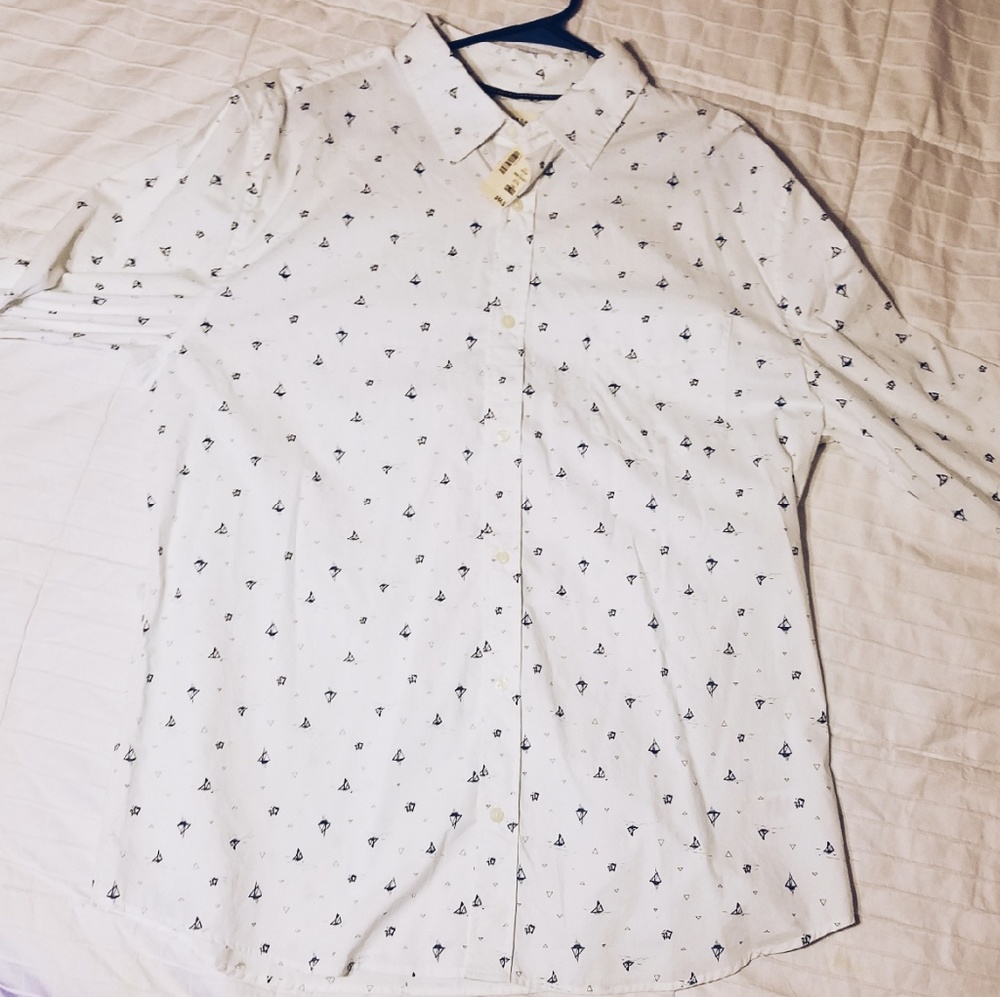 Long sleeve button down shirt